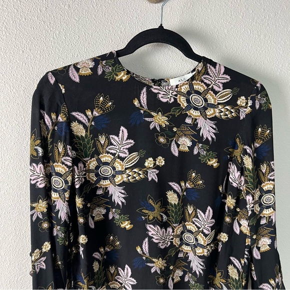 A.L.C. Floral Black Blouse - Picture 3 of 12